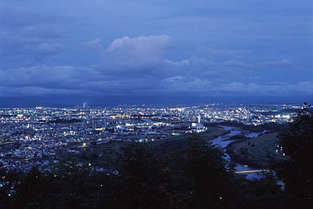 嵐山展望台の夜景