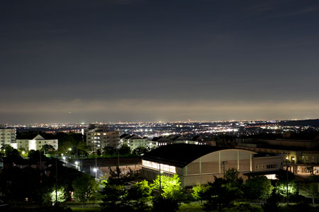 あさひ山展望公園の夜景