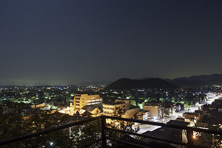 安桜山公園の夜景