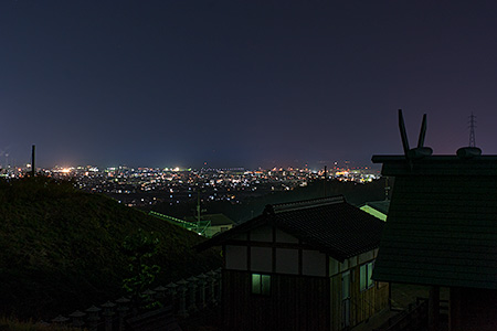 愛宕神社の夜景