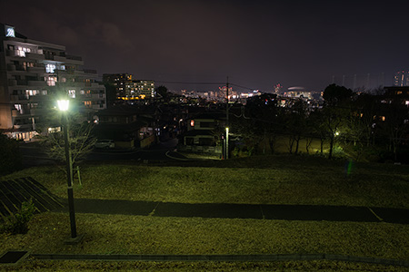 茶臼山公園の夜景