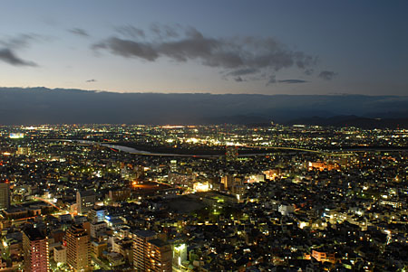 岐阜シティ・タワー43の夜景