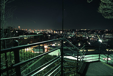 弘明寺公園展望台の夜景