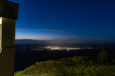 八甲田山の夜景