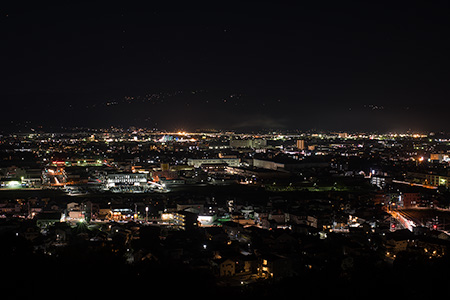 本城山公園の夜景
