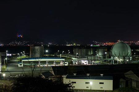 幌萌町の夜景