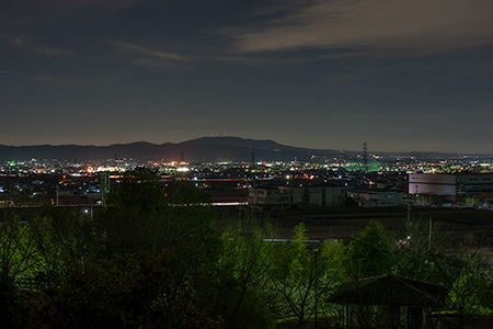 櫟本高塚公園の夜景