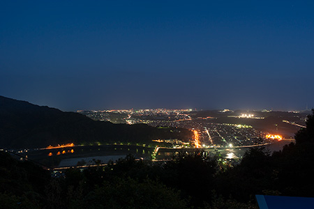 岩国山の夜景