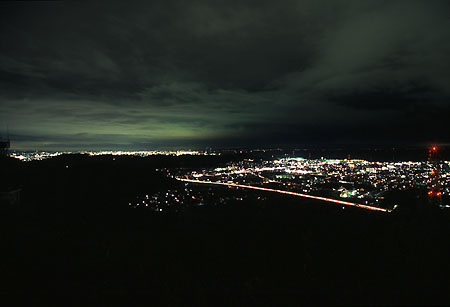 仁寿山の夜景