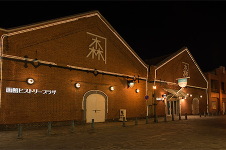 金森赤レンガ倉庫の夜景