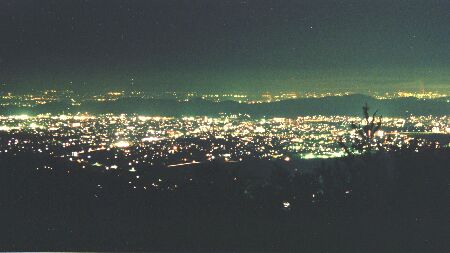 笠井山公園の夜景