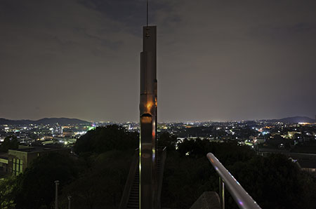 幸田文化公園の夜景