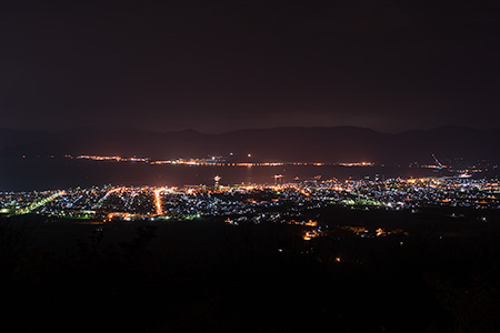 円山展望台の夜景