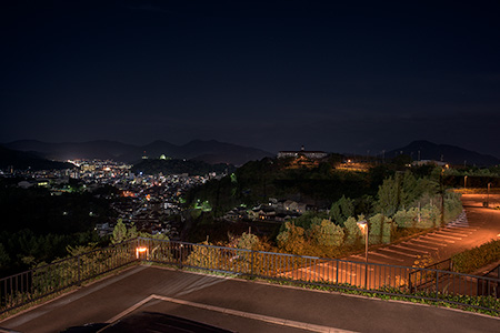 丸山公園の夜景