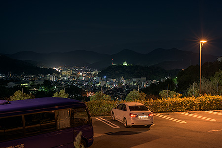 丸山公園の夜景