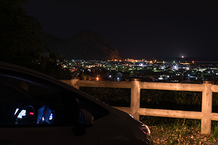 円山公園の夜景