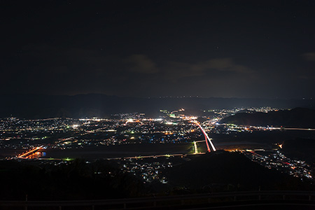 みかんの丘の夜景