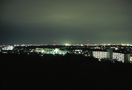 三好ヶ丘緑地の夜景