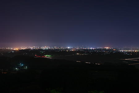 母智丘公園の夜景