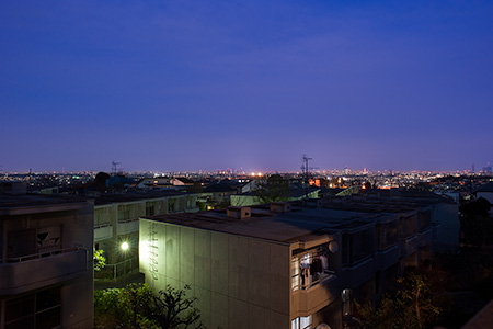 長尾宮前公園の夜景