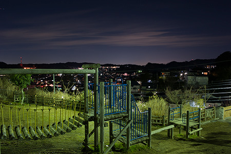 なごみの丘公園の夜景