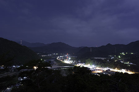 小倉公園の夜景