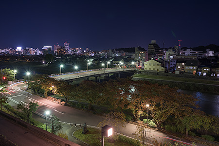 桜坂の夜景