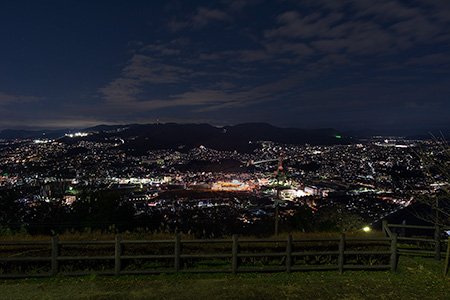 五月台　五月山ドライブウエイの夜景