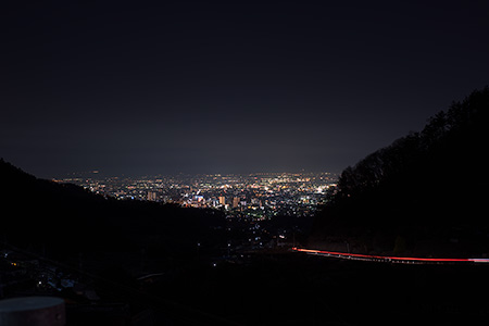 積翠寺の夜景