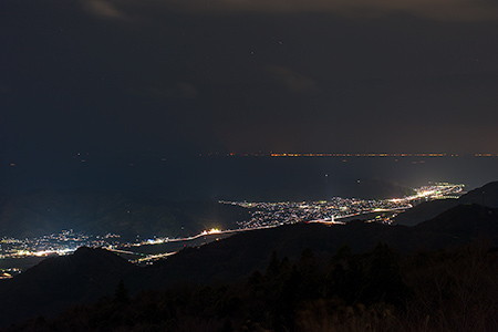千葉山の夜景
