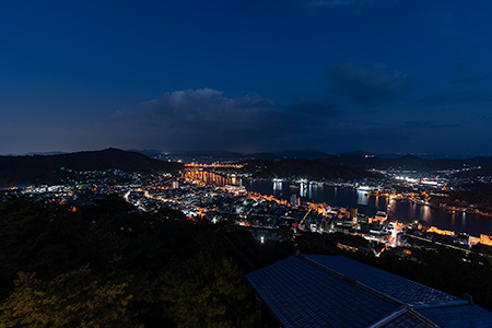 千光寺展望台の夜景