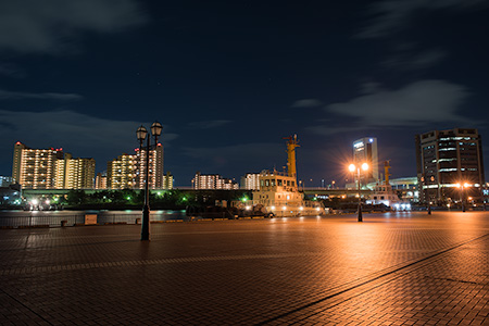 泉大津マリーナの夜景