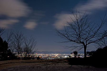仙遊寺の夜景