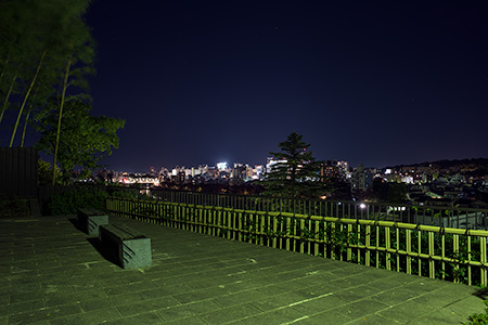 新桜坂緑地の夜景