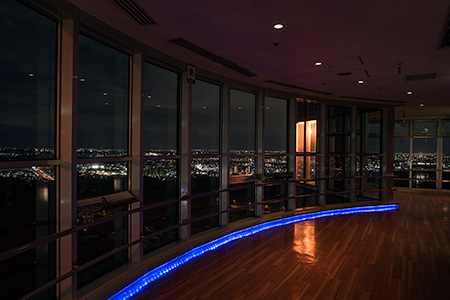 東山スカイタワーの夜景