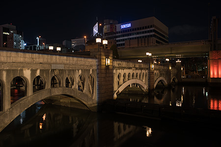 水晶橋の夜景