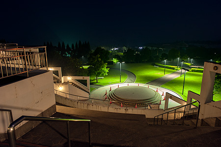 国分ハイテク展望台の夜景