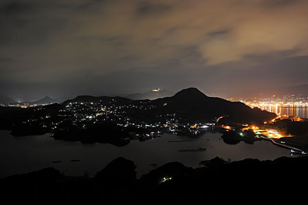 展海峰の夜景