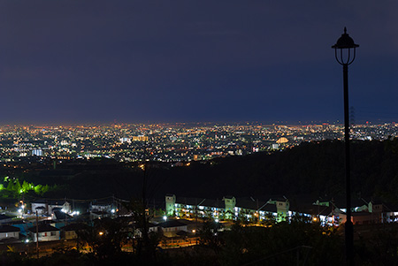 山手台北公園の夜景